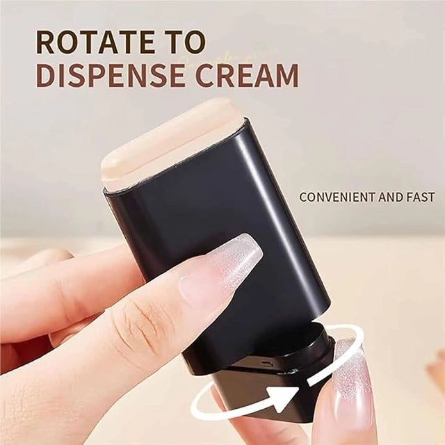 LuxeGlow™ 2-in-1 Korean Glass Skin Foundation Stick